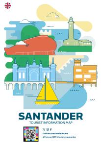Tourist map of Santander (EN)