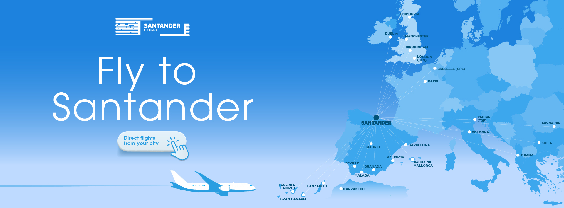 Fly to Santander
